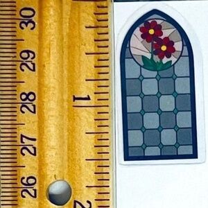 🌀10/$10🌀 Holographic Mosaic Window Reusable Sticker Decal